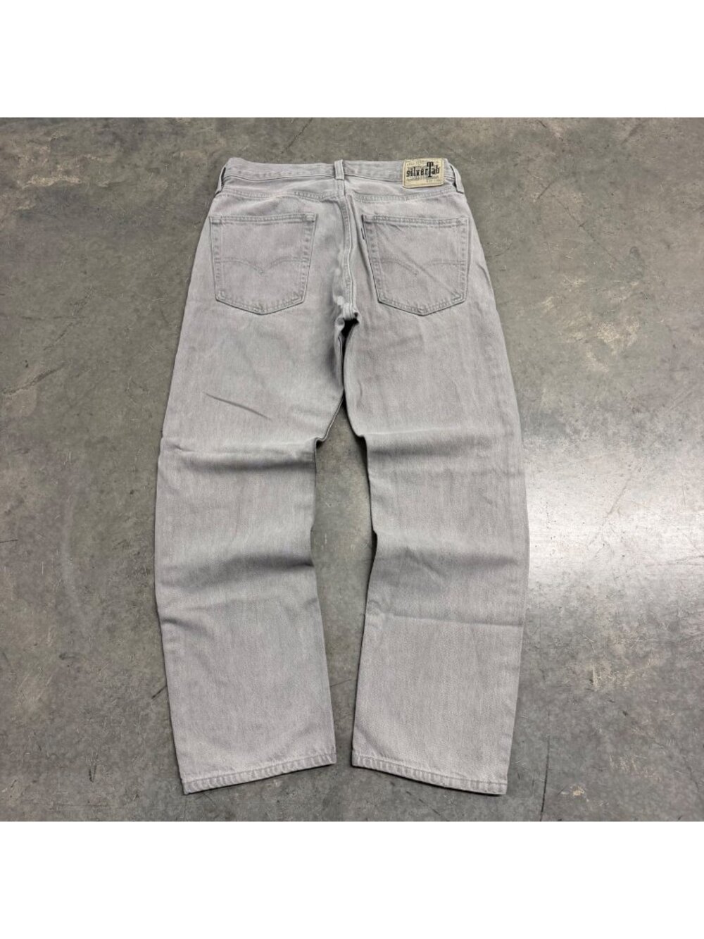 Levi's 1990s SilverTab Straight Grey Jeans